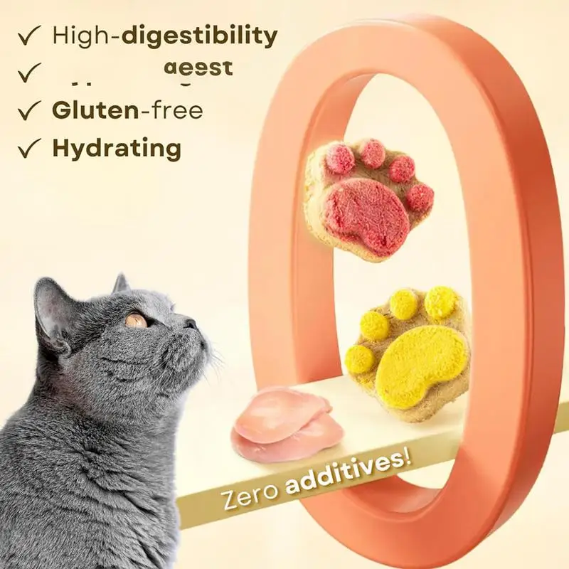 Paw Cat Treats Cat Snacks Cat Paw Biscuits Kitten Treats Healthy Cat Treats Dry Cat Treats Natural Cat Biscuits Cat Food Treats - Image 5