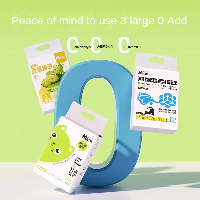 6L Cat Litter Probiotic Deodorizing Pet Sand Cats and Kittens Quickly Clumping Natural Cat Litter Flushable Toilet Cat Supplies - Image 4